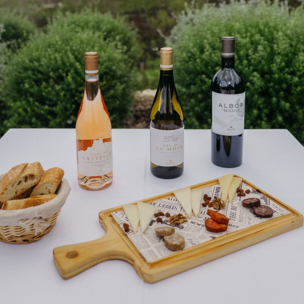 Cata de vinos en Bodega MASOS